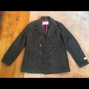 Mens Volcom Workwear Corduroy Peacoat, Size Large